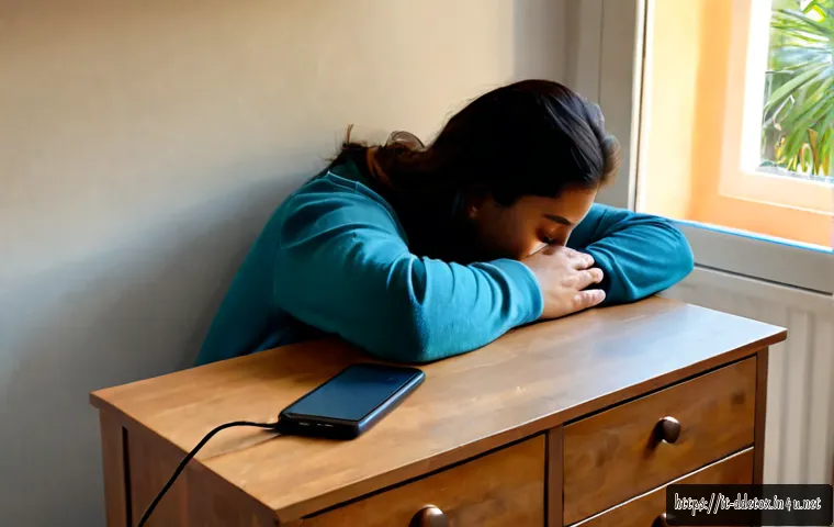 디지털디톡스와 신경계 회복 - Photorealistic morning digital detox scene in a sunlit Italian apartment, a smartphone placed face d...